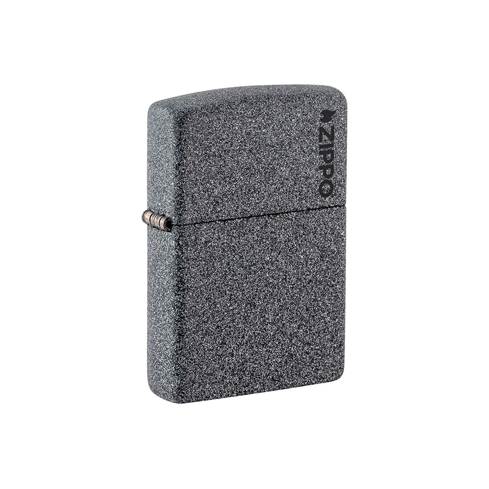 Zippo Classic Iron Stone Zippo Logo