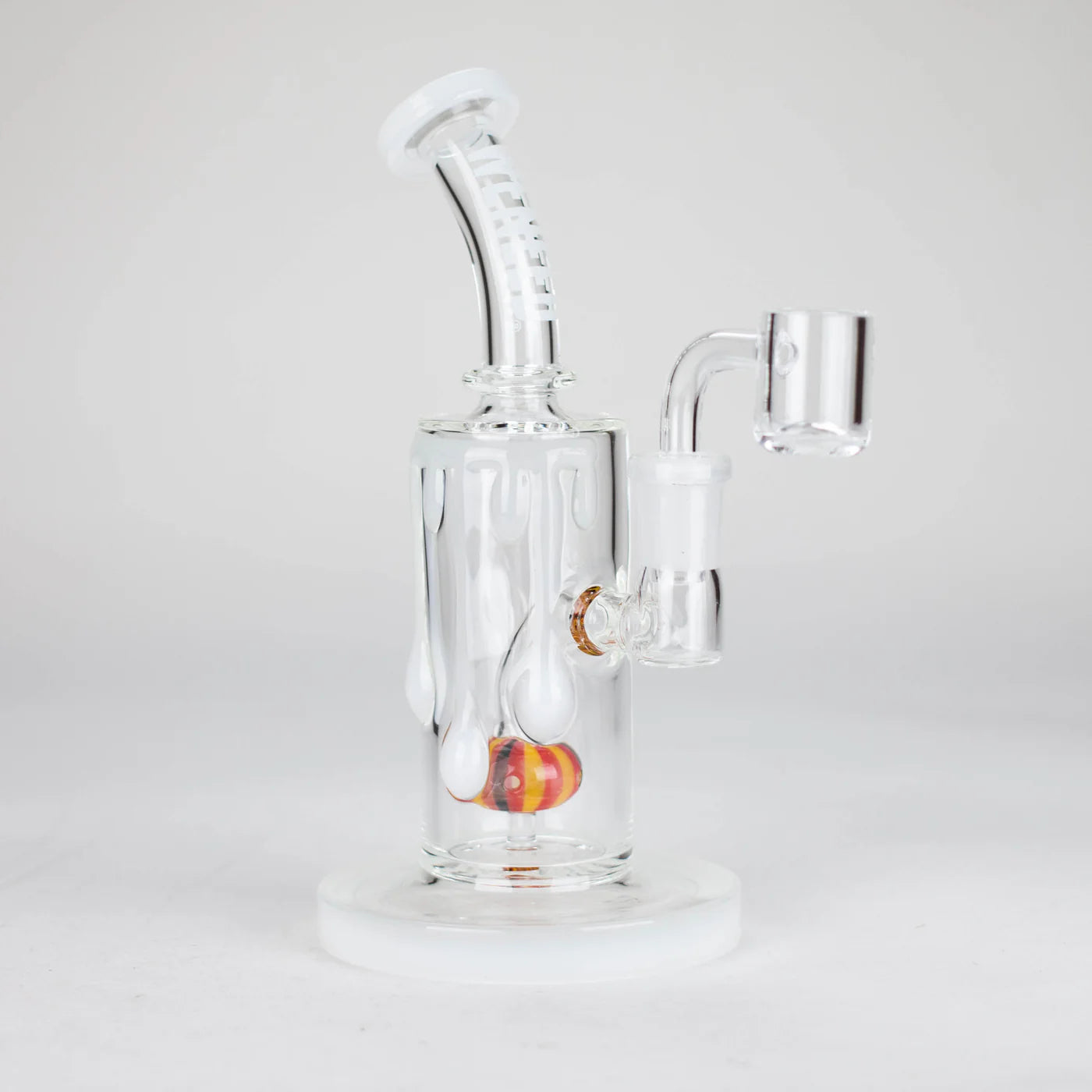 WENEED 7" Pumpkin Flow Glass Bong