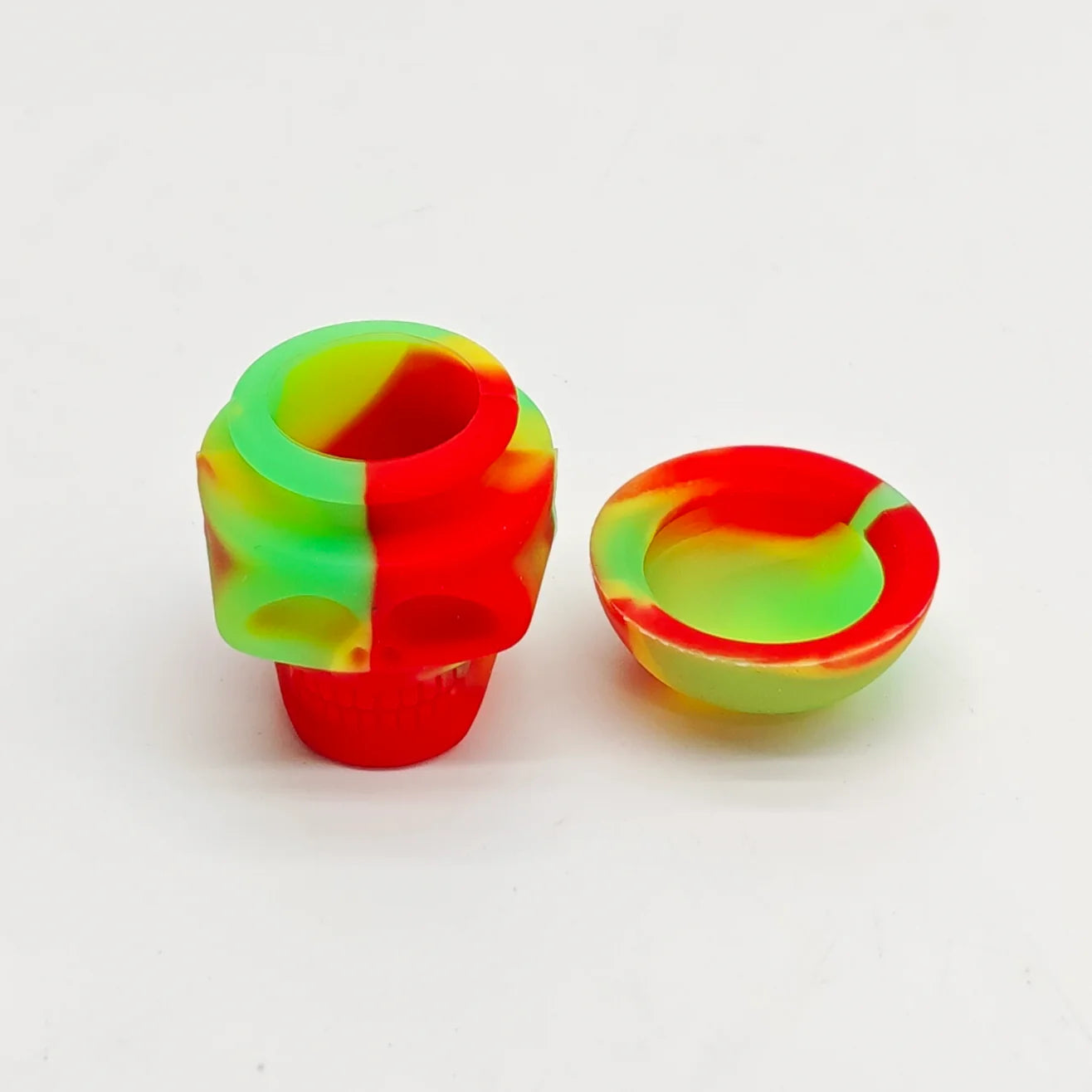 SILICONE SKULL WAX CONTAINER