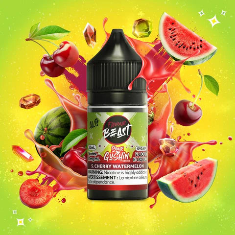 S. Cherry Watermelon by Flavour Beast Salts 30ml