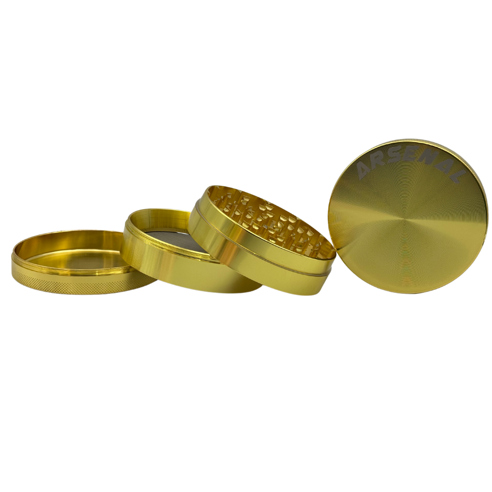 Arsenal Shiny Barrel 100mm 4-pc Grinder