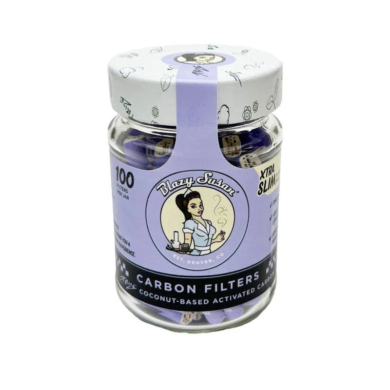 Blazy Susan Purple Xtra Slim Carbon Filters