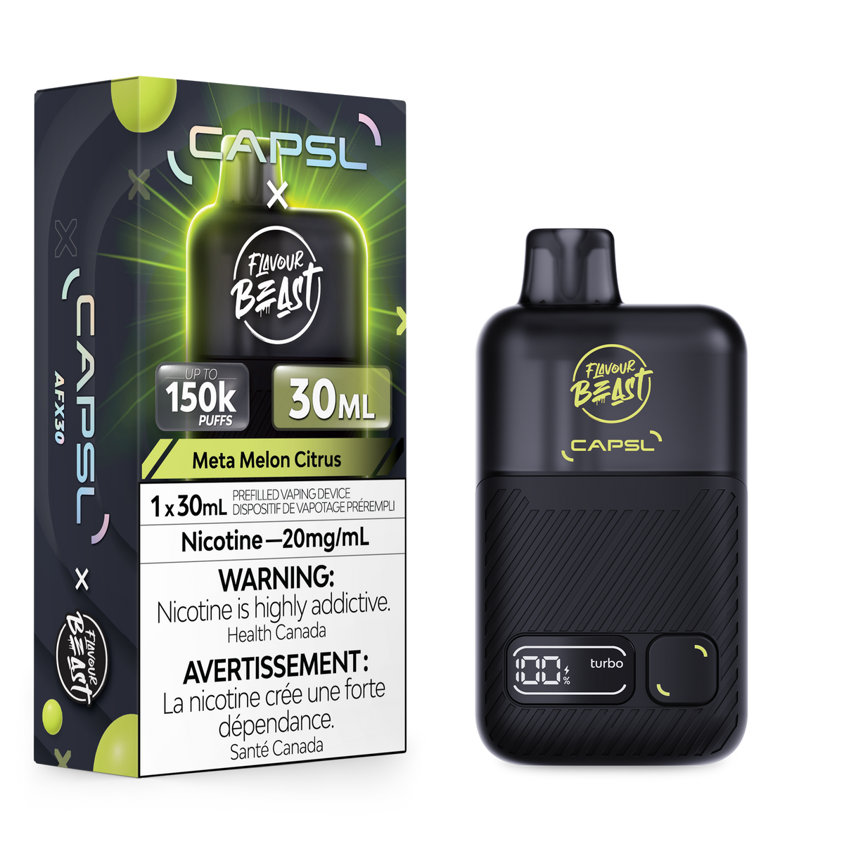 META MELON CITRUS ICED FLAVOUR BEAST X CAPSL