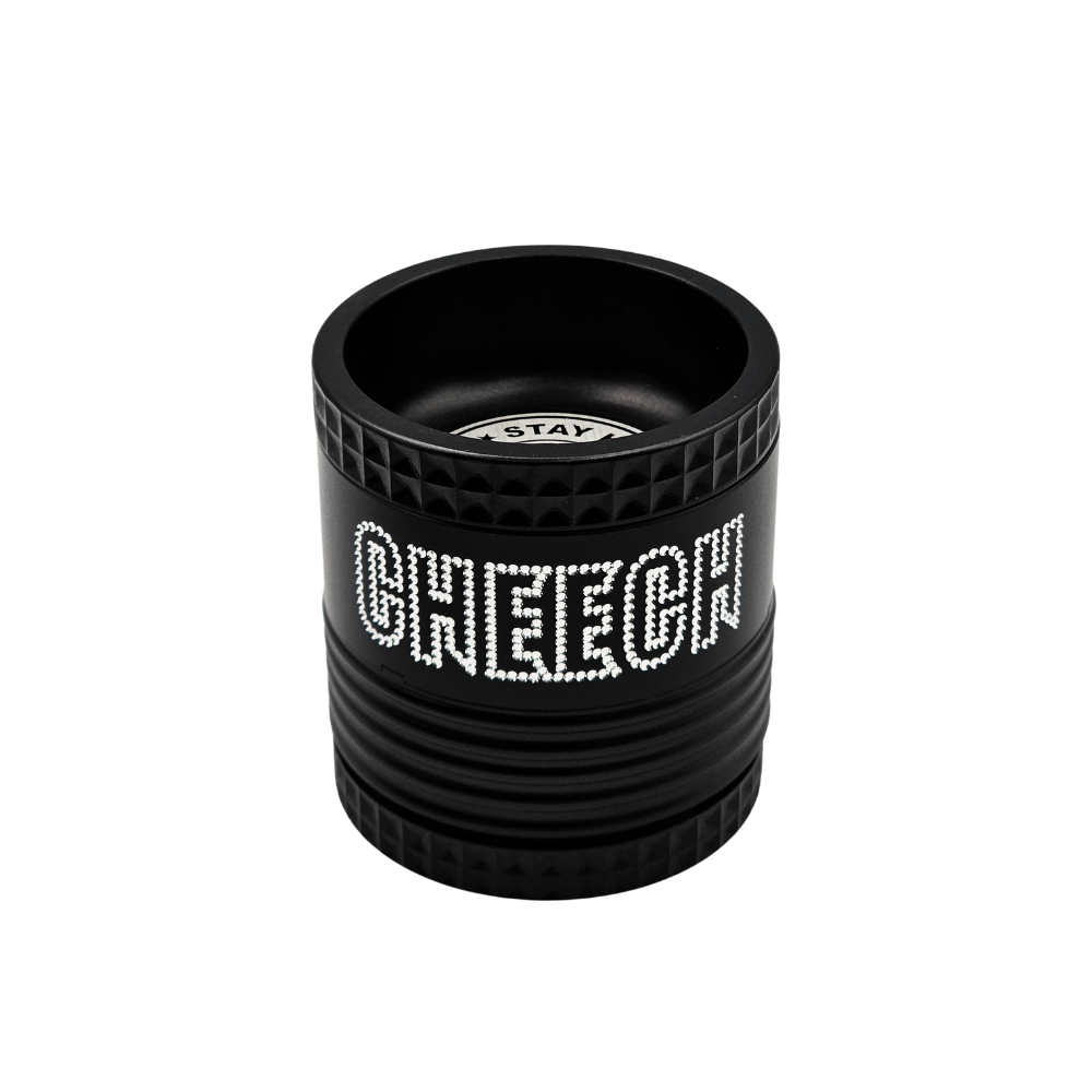 Cheech 63mm 4 Piece Quick Release Grinder w/ Ash Tray