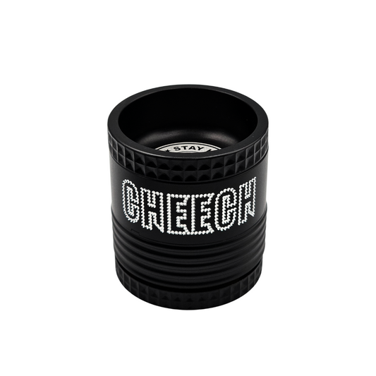 Cheech 63mm 4 Piece Quick Release Grinder w/ Ash Tray