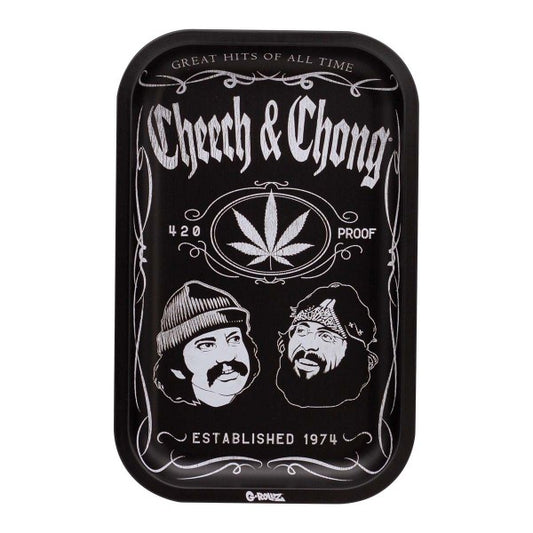 Cheech & Chong Greatest Hits Metal Rolling Tray