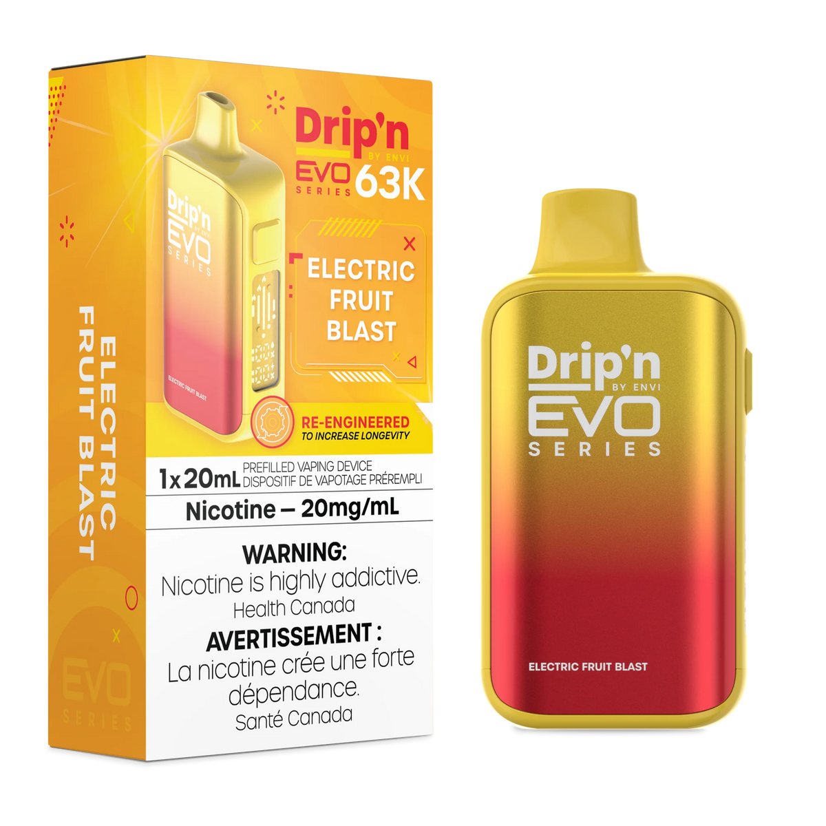 ELECTRIC FRUIT BLAST DRIP'N EVO 63K