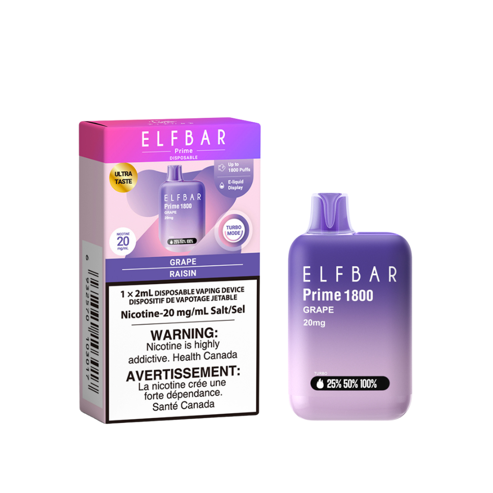Elf Bar Prime 1800 Disposable