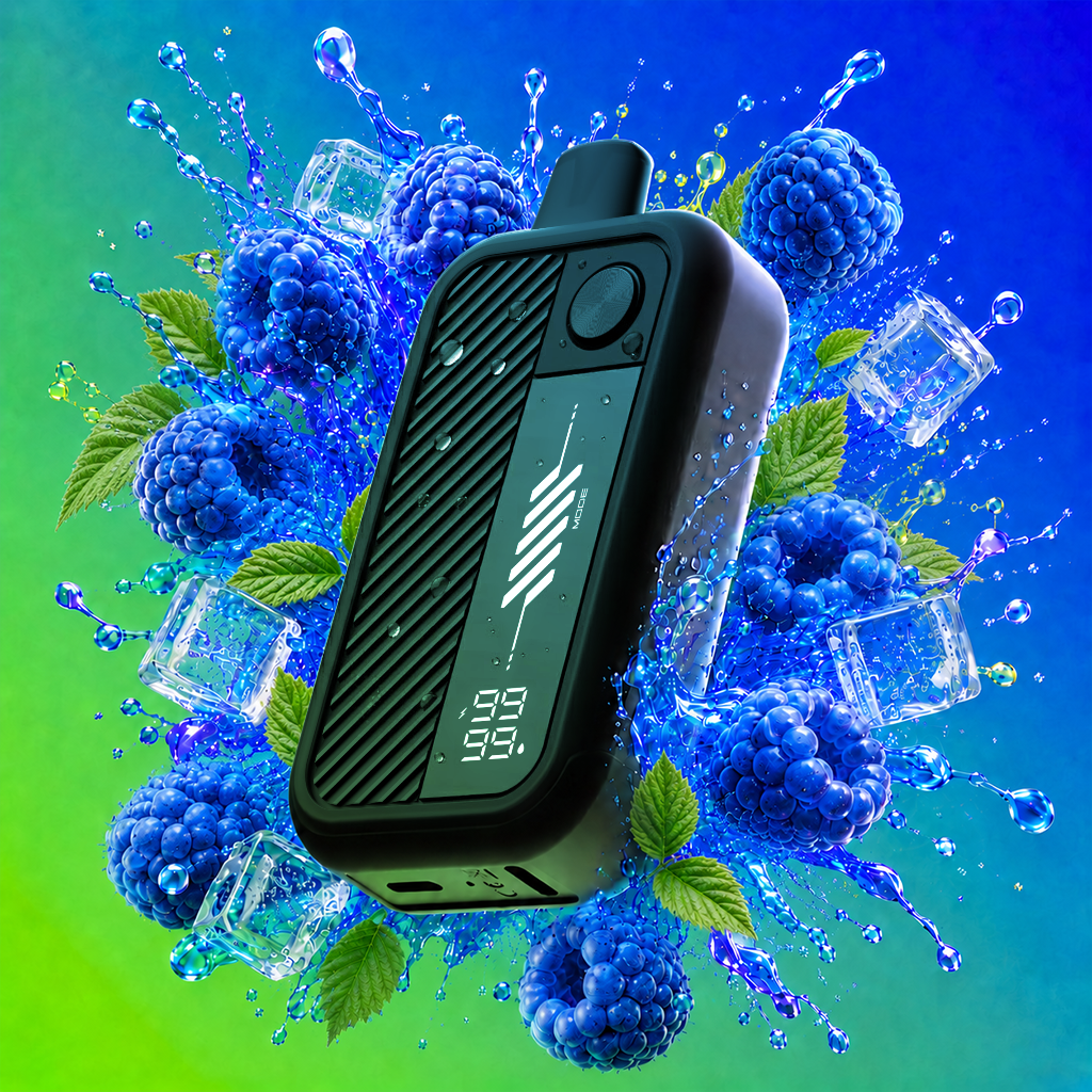 SUPER S. BLUE RAZZ (ICED) FLAVOUR BEAST BEAST MODE MAX 3