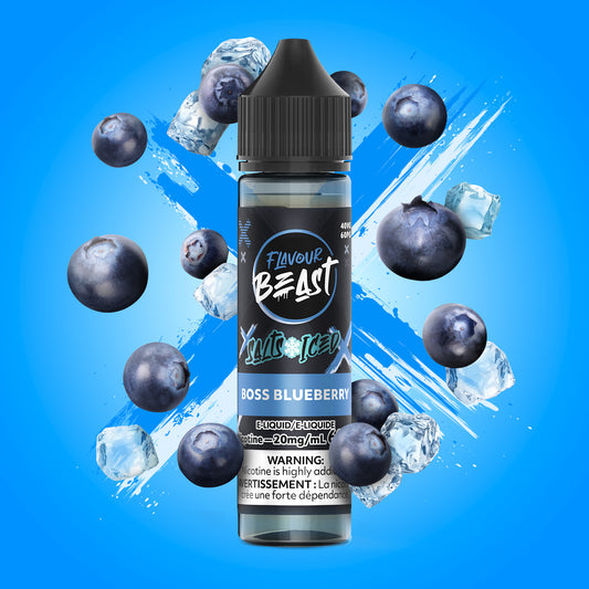 Boss Blueberry by Flavour Beast Salts 60ml