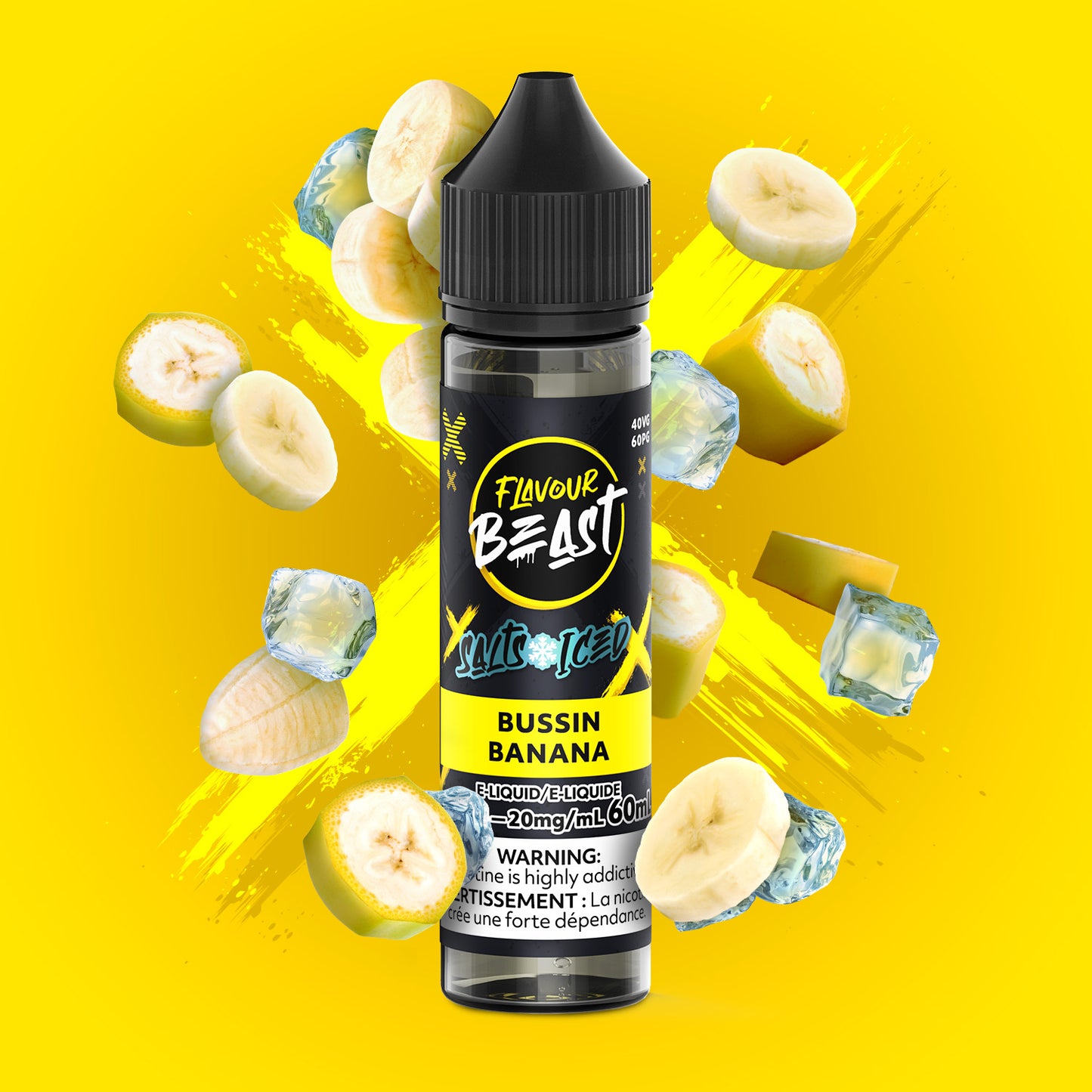Bussin' Banana by Flavour Beast Salts 60ml