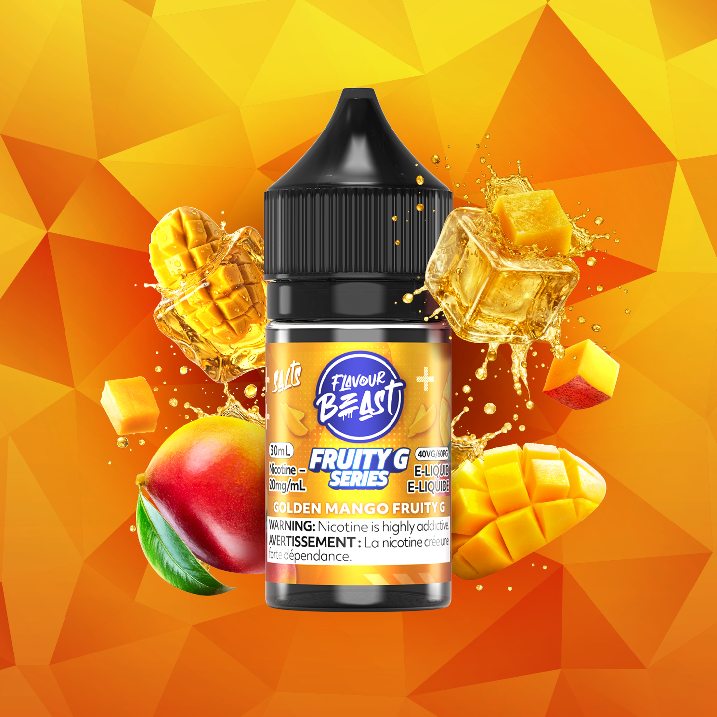 Golden Mango Fruity G by Flavour Beast Salts 30ml