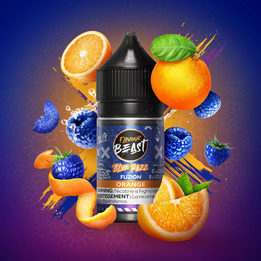 Blue Razz Orange Fuzion by Flavour Beast