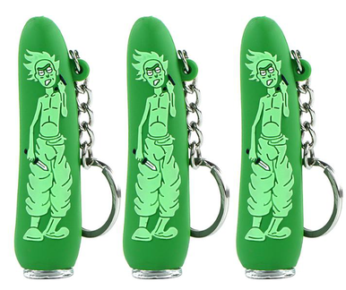 3' Swole Rick Silicone Chillum