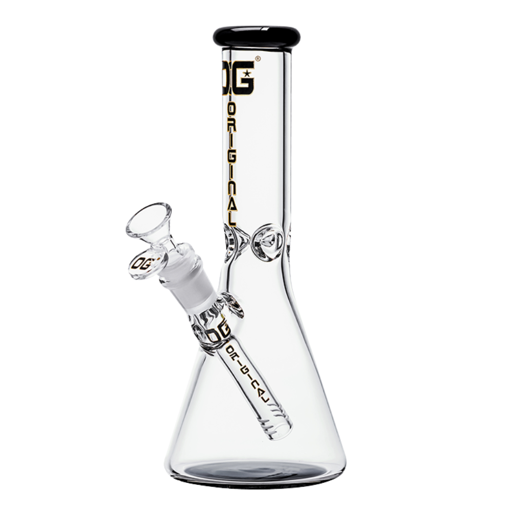 10" 5mm OG Original Coloured Rim Beaker