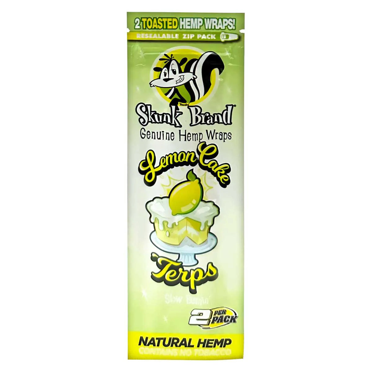 Skunk Brand Hemp Wraps - Lemon Cake