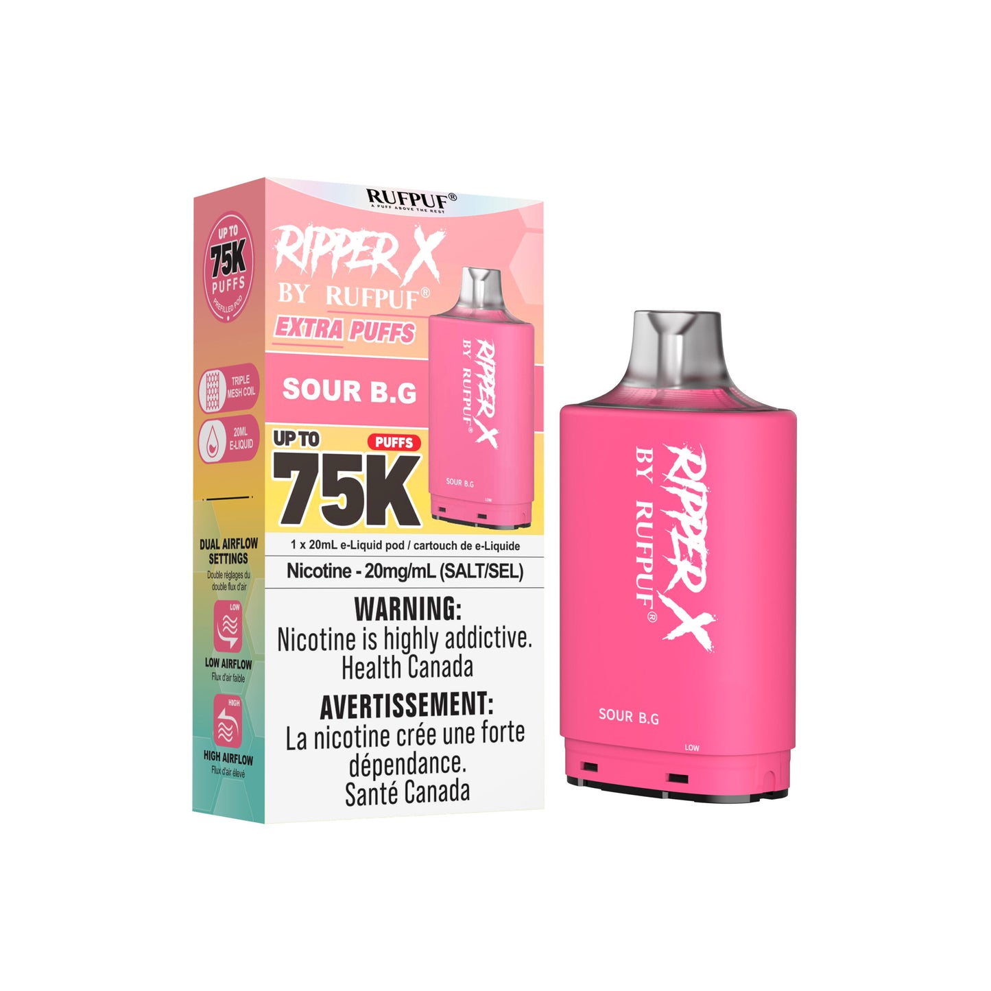 SOUR B.G BY RIPPER X 75K POD