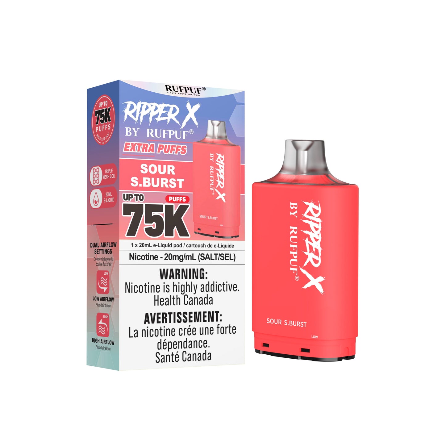 SOUR S BURST BY RIPPER X 75K POD