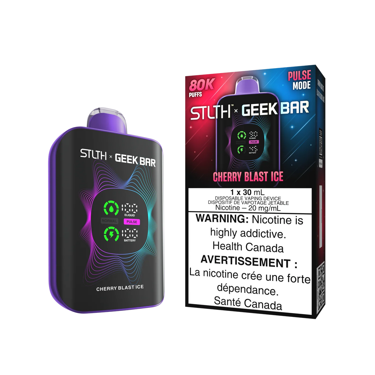 CHERRY BLAST ICE STLTH X GEEKBAR
