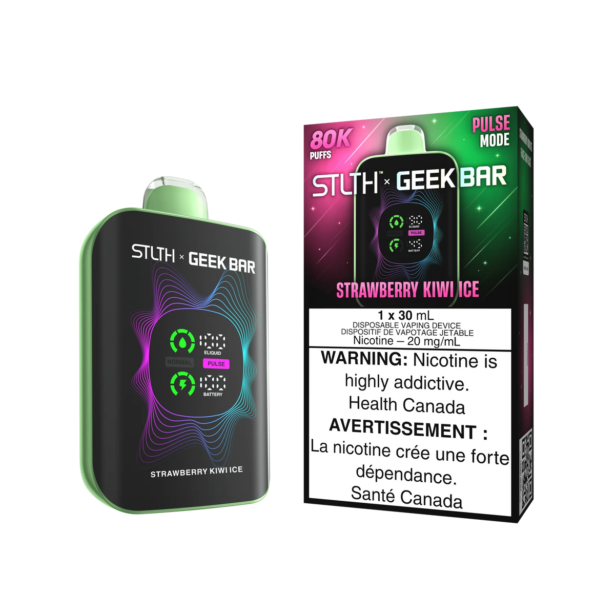 STRAWBERRY KIWI ICE STLTH X GEEKBAR