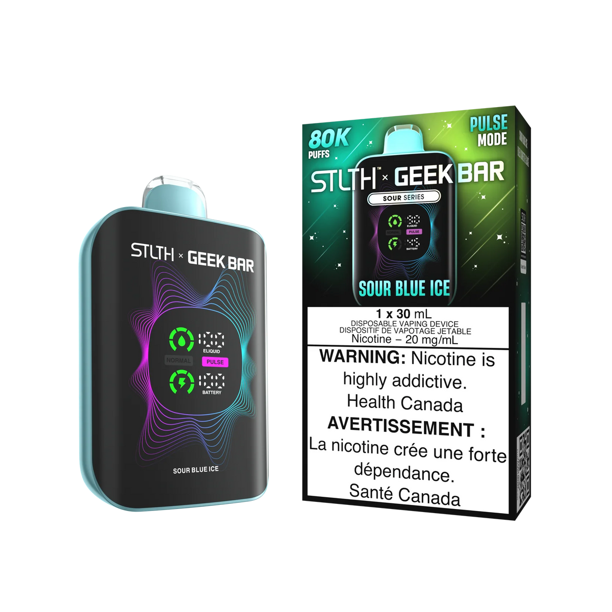 SOUR BLUE ICE STLTH X GEEKBAR