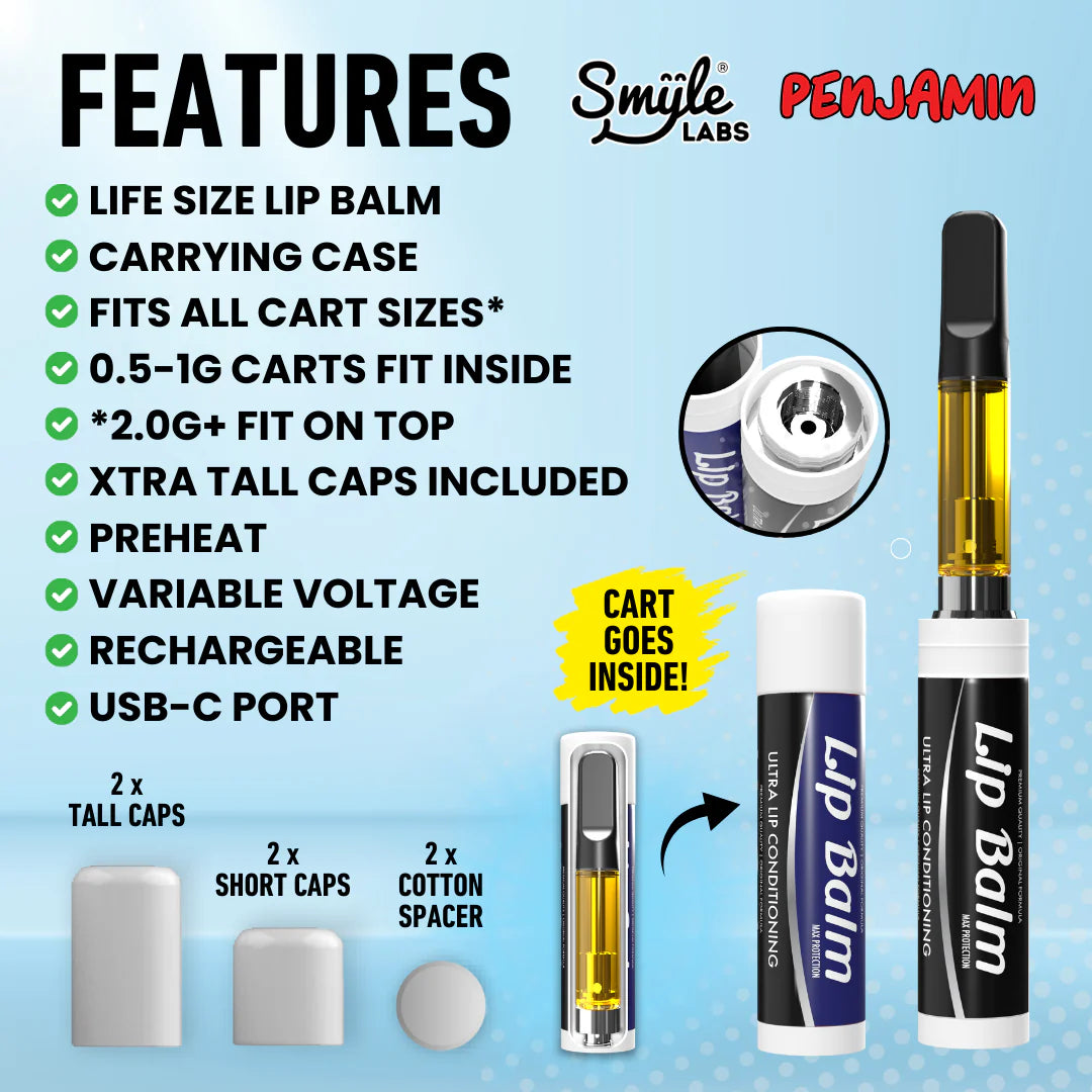 Smyle Labs Lip Balm 510 Cart Battery