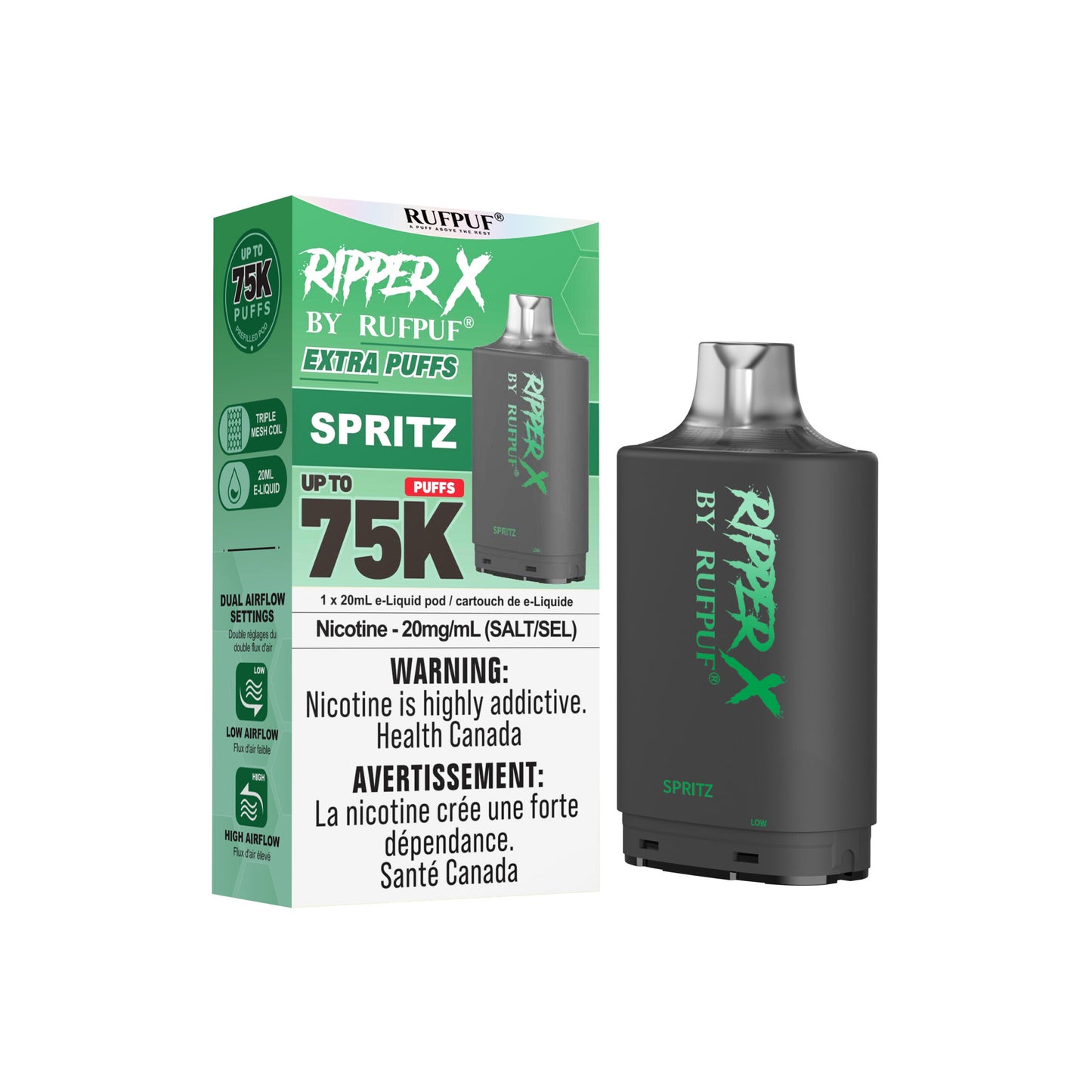 SPRITZ BY RIPPER X 75K POD