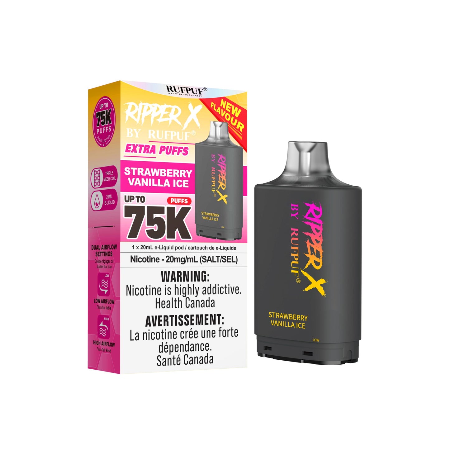 STRAWBERRY VANILLA ICE BY RIPPER X 75K
