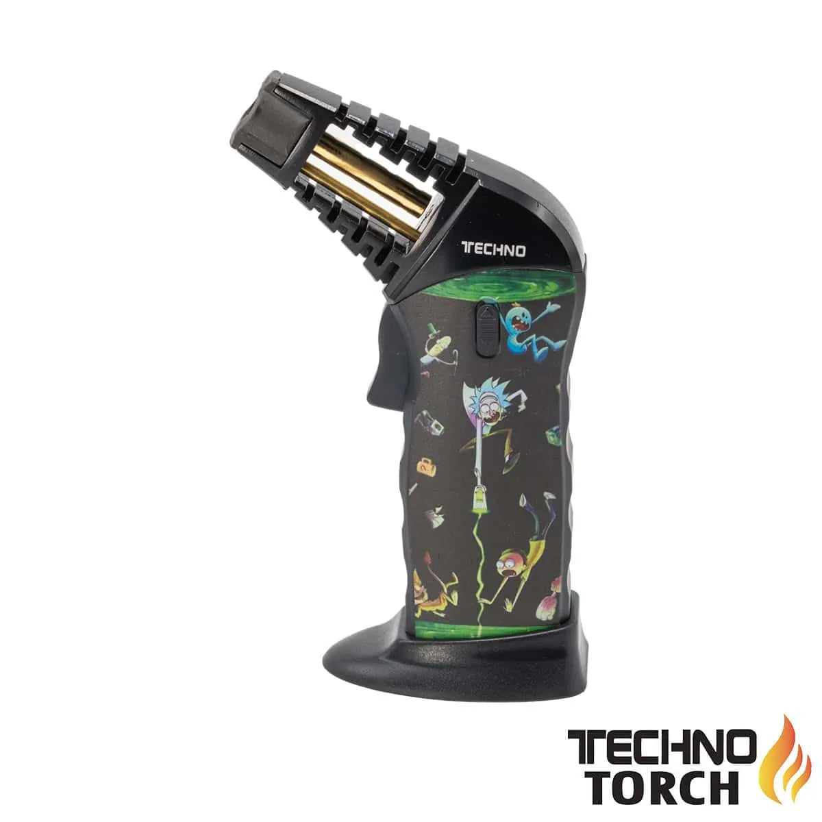 Techno | Adjustable Single Jet slant Torch Lighter in gift box