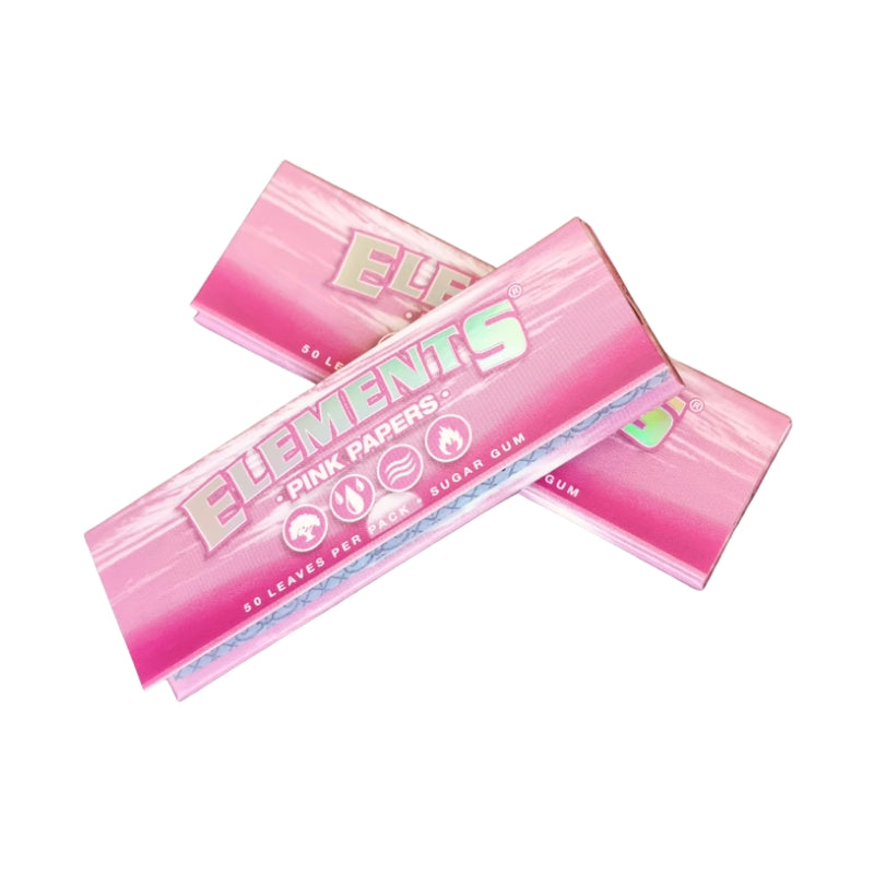 Elements Pink 1 1/4 Rolling Paper