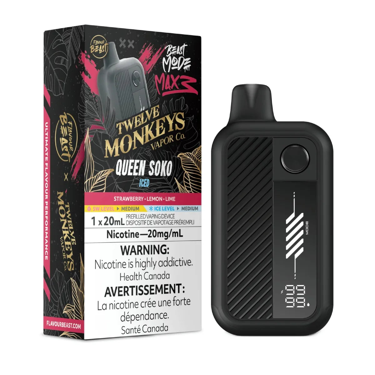 FLAVOUR BEAST | BEAST MODE MAX 3 | QUEEN SOKO (ICED)