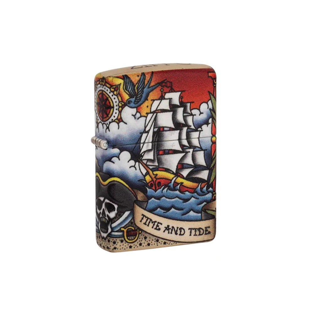 Zippo Nautical Tattoo Design
