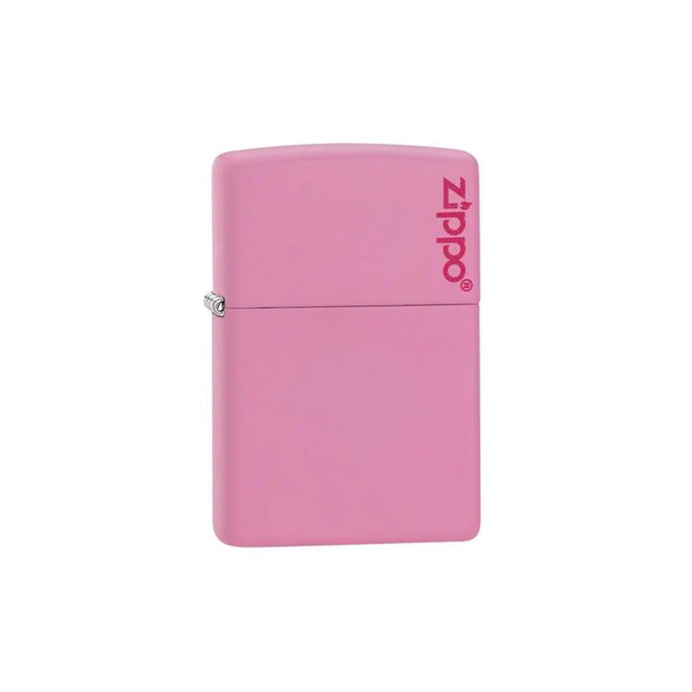 Zippo Pink Matte with Zippo logo