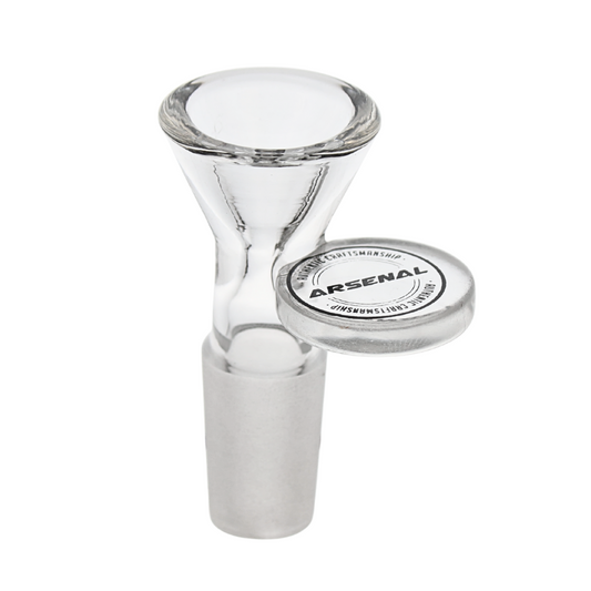 14mm Clear Bowl Piece