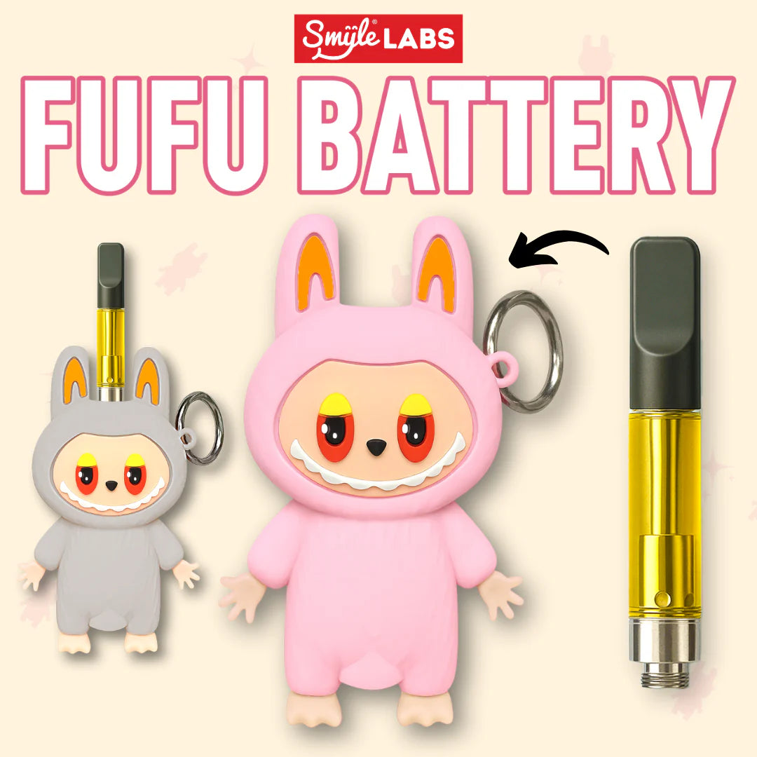 LIMITED EDITION SMYLE LABS FUFU 510 CART BATTERY