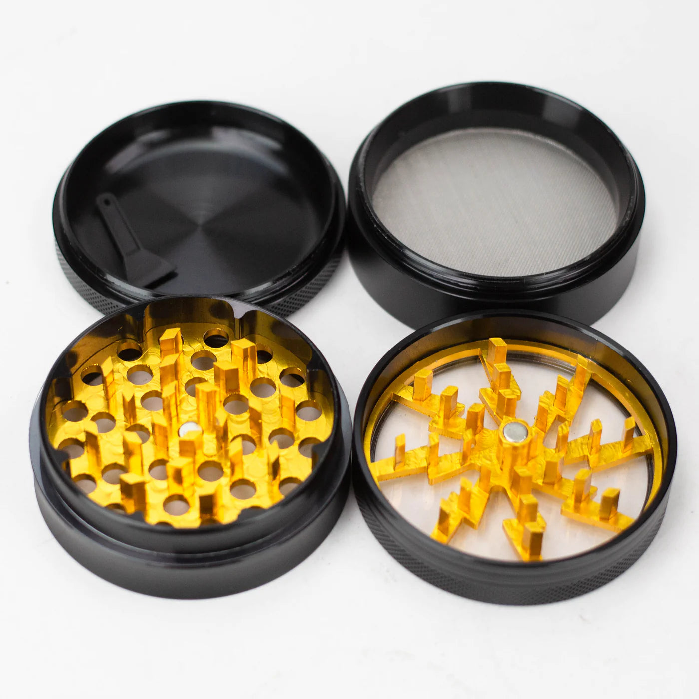 2.5" Lightning Aluminum Grinder w/ Window