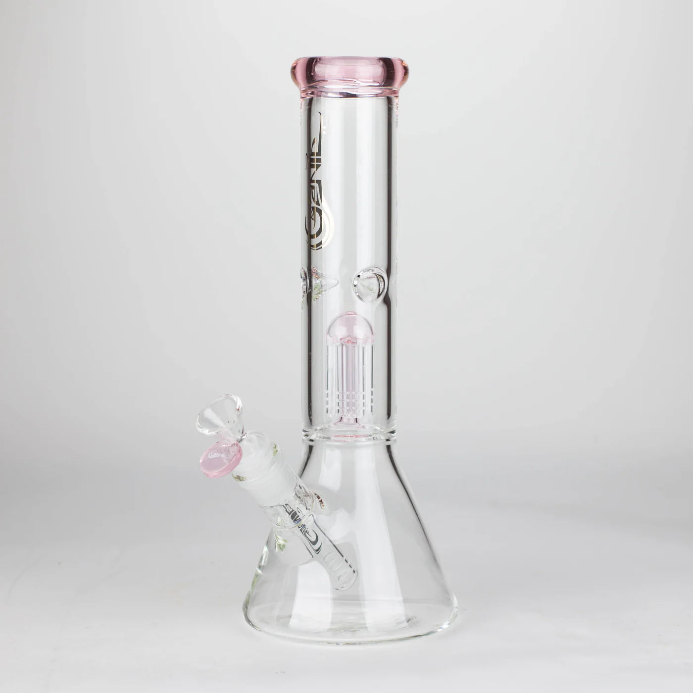 12" GENIE-TREE ARMS COLOUR ACCENTED GLASS WATER