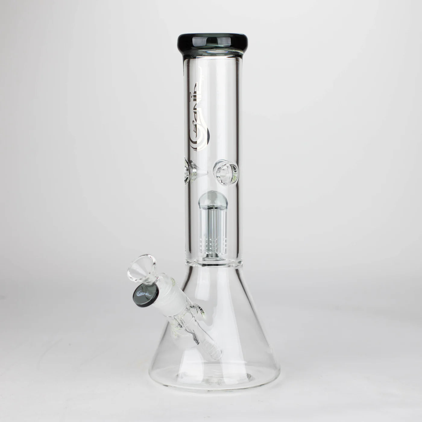12" GENIE-TREE ARMS COLOUR ACCENTED GLASS WATER