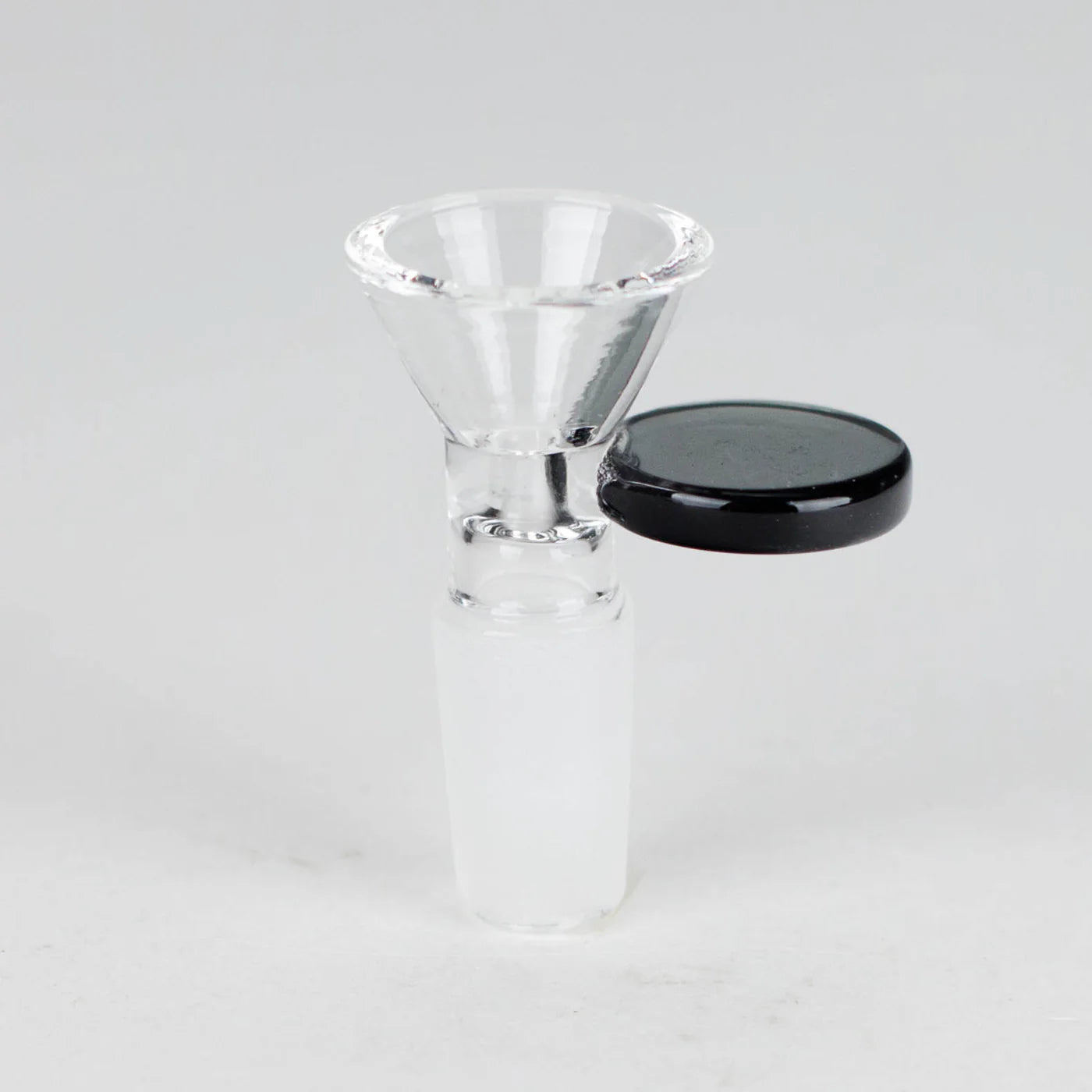 14mm Glass Bowl w/ Black Handle