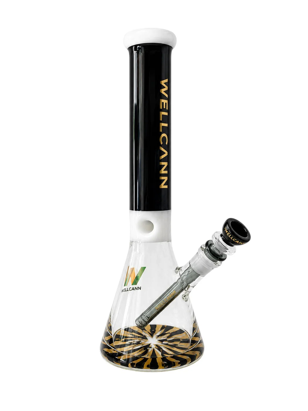WELLCANN 17" PRISM BASE BEAKER BONG