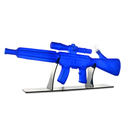 24' Thunderstrike Frosted Glass Bong