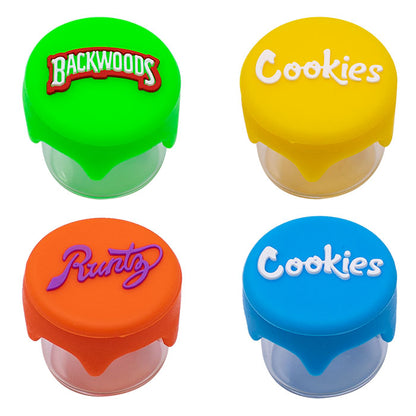 Cookies Silicone and Glass Container