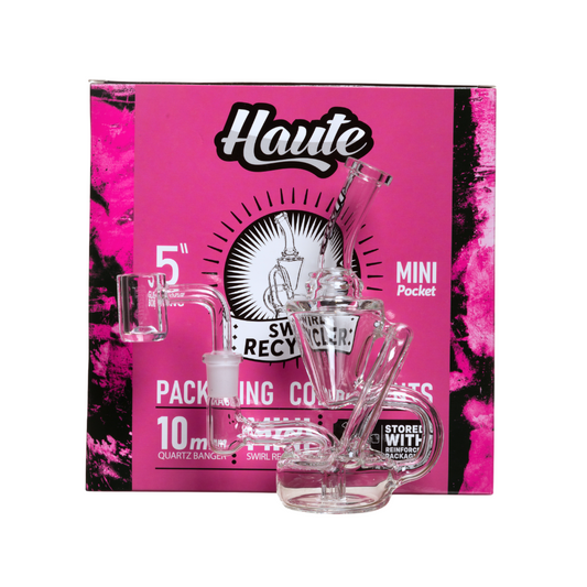 5' 10mm Haute Swirl Recycler