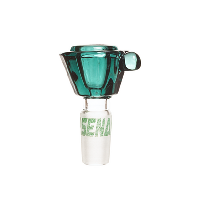 Arsenal 14mm Hexagon Diamond Glass Bowl - Assorted colour