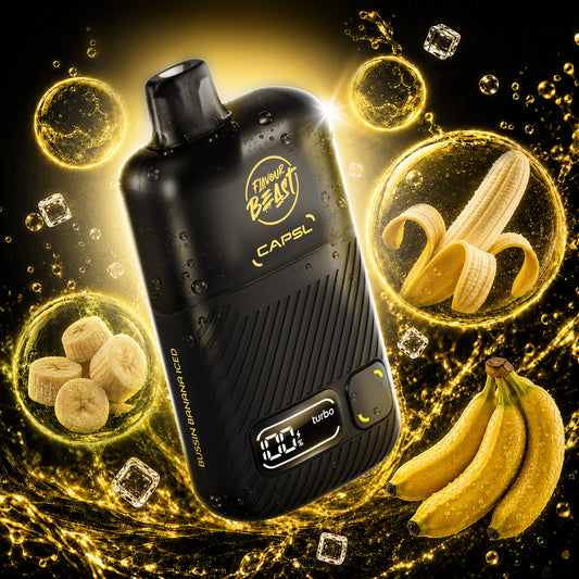 BUSSIN BANANA ICED FLAVOUR BEAST X CAPSL