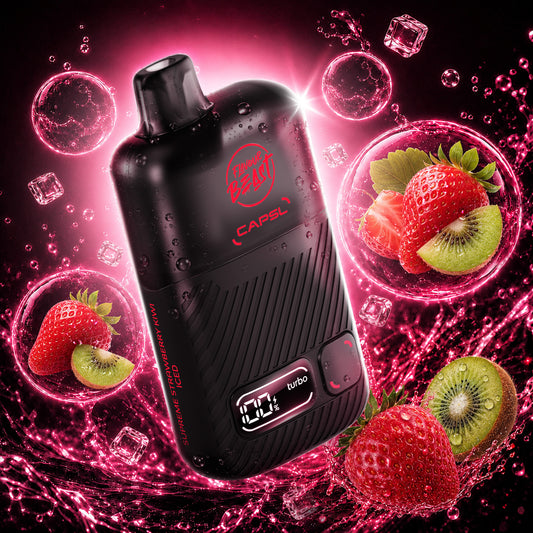 SUPREME STRAWBERRY KIWI ICE FLAVOUR BEAST X CAPSL