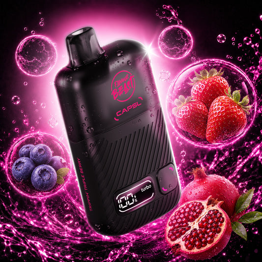 TRIPPIN TRIPLE BERRY FLAVOUR BEAST X CAPSL