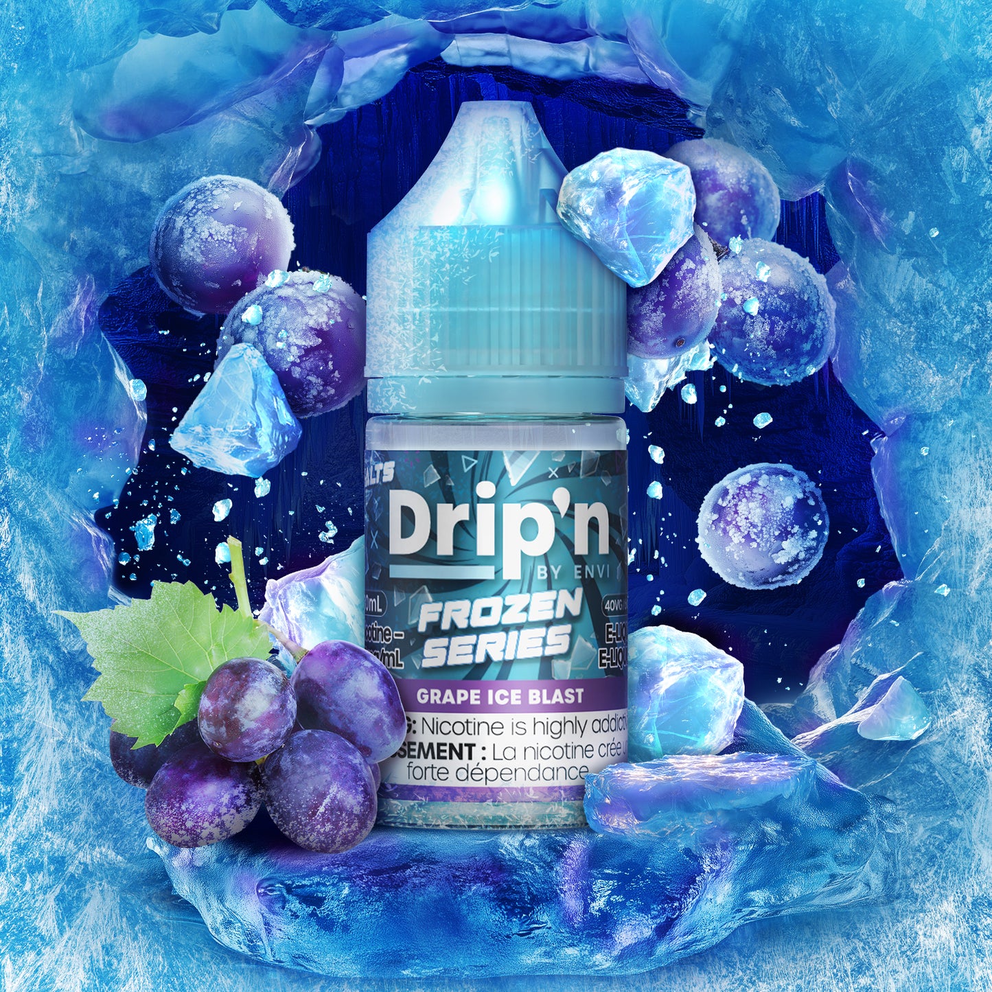 Grape Ice Blast by Drip'n