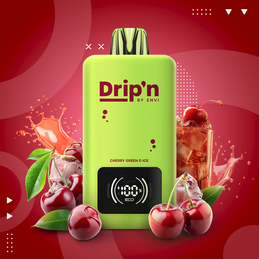 DRIP'N 26ML | CHERRY GREEN D ICE