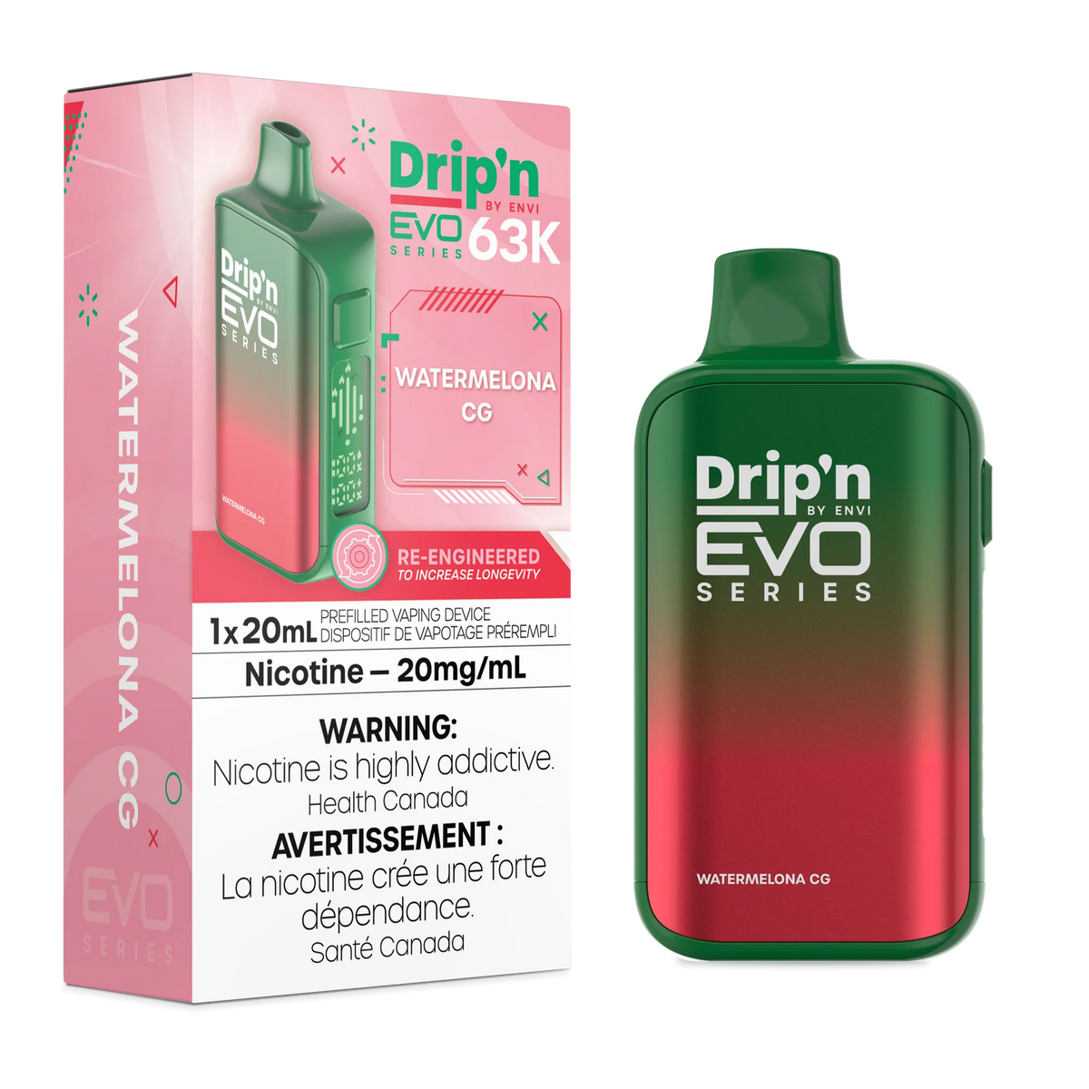 WATERMELON CG DRIP'N EVO 63K